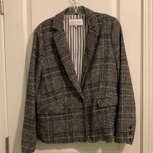 Cupcakes and Cashmere Blazer | Color: Black and White | Size: 8
